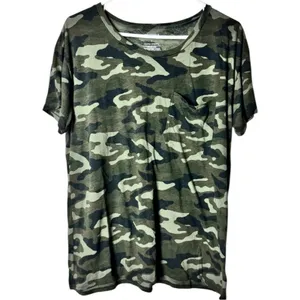 Arizona Jean Co. Camouflage Crewneck Short Sleeve Tee Shirt Sz L thumbnail 3