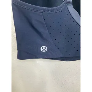 Lululemon‎ Run Times Bra Navy Blue High Impact Sports Bra 38DD thumbnail 3