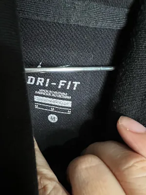 Nike Dri-Fit Black Funnel‎ Cowl Neck Athletic Sweater thumbnail 3