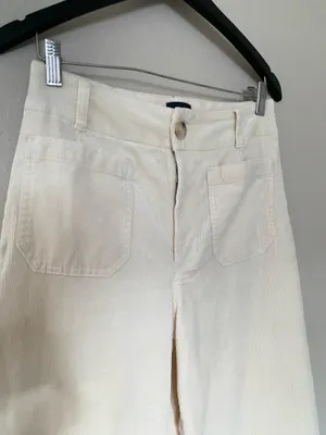 Anthropologie The Colette Cropped Wide-Leg Pants by Maeve: Corduroy Edition thumbnail 7