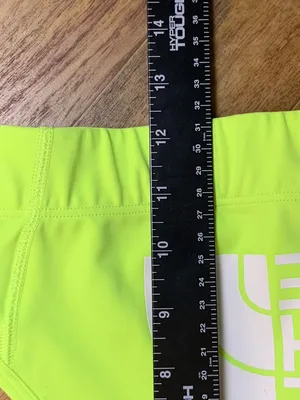 The North Face Womens Sports Bra S Neon Yellow Racerback Logo Athletic Gym thumbnail 8