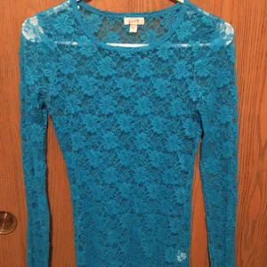 Blue Lace Top thumbnail 1