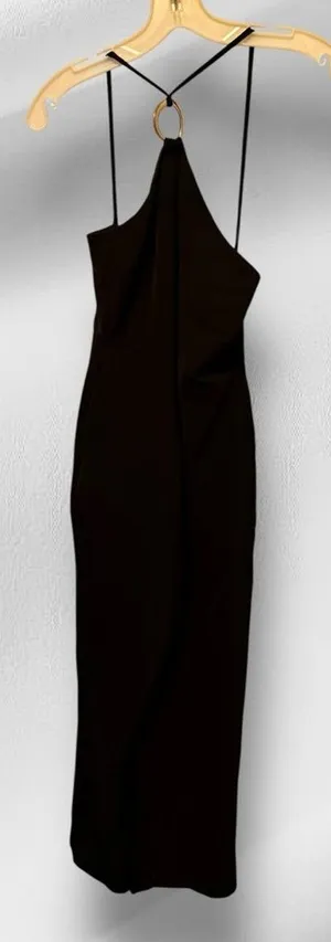 Line and‎ Dot Black Maxi Dress nwt thumbnail 1