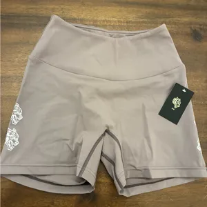 Darc Sport Quad Wolf Beau Shorts Women’s Small Purple Stone Biker Shorts New NWT thumbnail 1