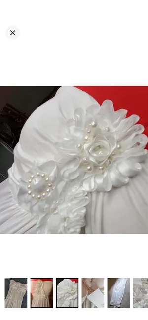 Gilli off white maxi dress size M Size M thumbnail 2