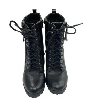 Soda Womens Black Shoes Ankle Boots High Heeled size 8.5 SKU 1523 thumbnail 1