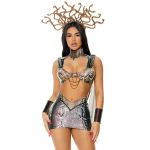 NEW Forplay A Head In The Game Medusa Costume Set Size Small Medium thumbnail 4