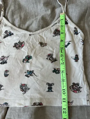 Brandy Melville Graphic Dino Cropped Tank thumbnail 7