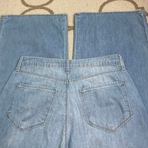 L’Agence Alicent High Rise Wide Leg Havana Blue Jeans, Size 25 thumbnail 3