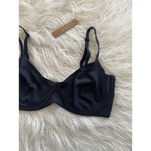 Skims Fits Everybody Unlined Demi Bra Onyx Size 38DD thumbnail 4