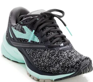 Brooks Launch 4 Road-Running Shoes DNA Sneakers Mesh Lace Up Gray Mint 8.5 thumbnail 1