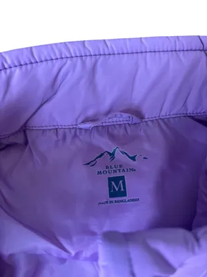 Blue Mountain Women's Purple Lightweight Vest Size M thumbnail 4