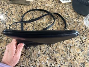 Talbots Leather Crossbody Black Bag thumbnail 3