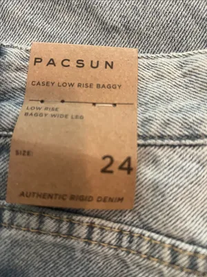 PacSun Casey Low Rise Ripped Baggy Jeans thumbnail 6