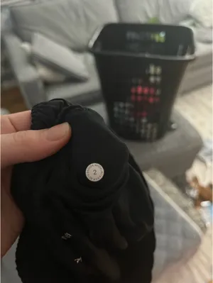 Black Lululemon Hotty Hot Shorts 2.5" thumbnail 4