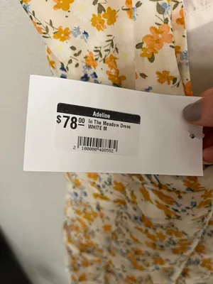 Adeline Yellow Floral Mini Dress NWT thumbnail 5