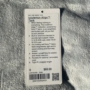 LULULEMON align tank  thumbnail 4