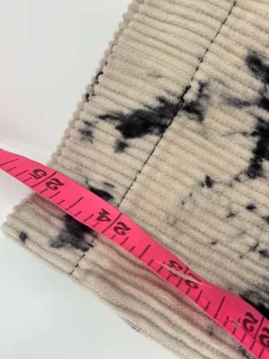 Natural Life Corduroy Wide Leg‎ Pants Medium Black Tie Dye thumbnail 8
