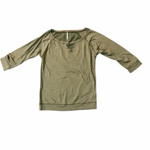 Poof! Sage Long Sleeve Women's Top Sz S thumbnail 2
