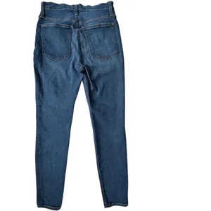 Madewell 10in High Rise Skinny Jeans Womens 28 Dark Indigo Denim Indie Sleaze thumbnail 11