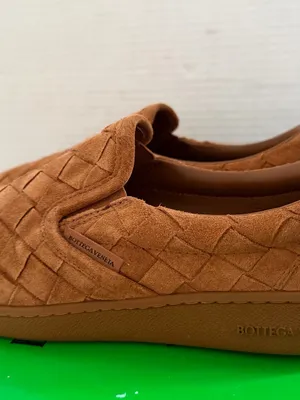 Bottega Veneta Sawyer Intrecciato suede slip-on sneakers Size EU 40 thumbnail 3