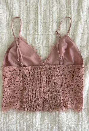 lace tank top Pink thumbnail 2