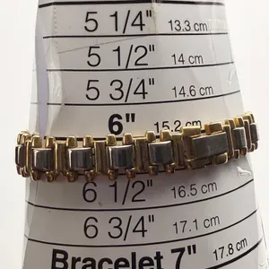 Elegant Vintage Timex Essentials Women's Two-Tone Oval Watch Working New Battery thumbnail 4