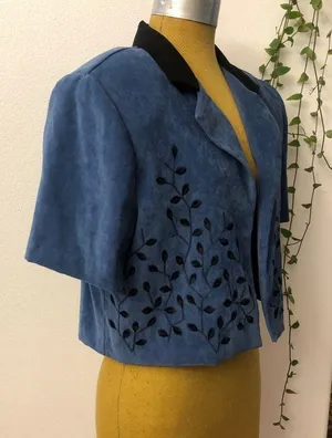 Alfred dunner women's jacket with embroidery thumbnail 2