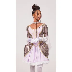 NEW Yandy Bridgerton Regency Queen Dress Costume Size Small thumbnail 5