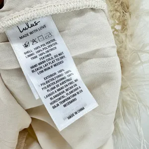 Lulus Uniquely Confident Cream Lace Feather Strapless Midi Dress Cocktail L NWT thumbnail 8
