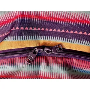 Roxy Bohemian Aztec Print Colorful Multi-Pocket Laptop Compartment Back thumbnail 12