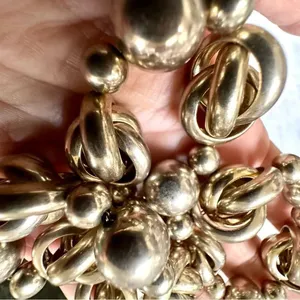 Silver tone necklace thumbnail 3