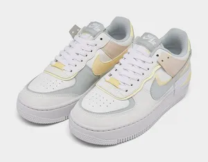Nike Air Force 1 Shadow Pastel Sneakers - Women's‎ Size 6.5 US - Multi-Color thumbnail 1