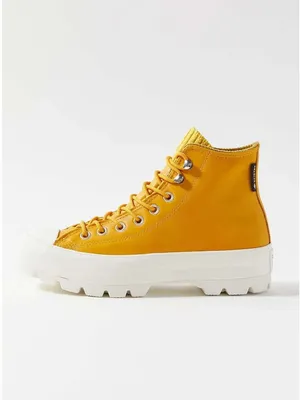 Converse • CTAS Gore-Tex Waterproof Lugged Leather Hi Boots Sneaker Gold Dart thumbnail 3