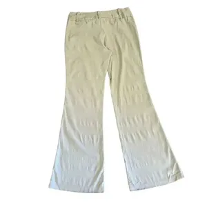 Ellemenno Mid Rise Ivory Wide Leg Y2K Trousers Casual Women’s Pants SZ 9 #1278 thumbnail 4