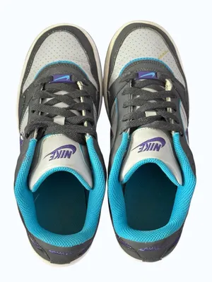 Nike Air Prestige 3 Women's Low Top Sneakers Grey Purple Swoosh Sz 8 551648-054 thumbnail 3