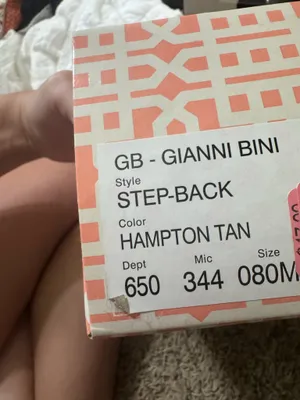 Gianni Bini step back shoe hampton tan size 8 thumbnail 3