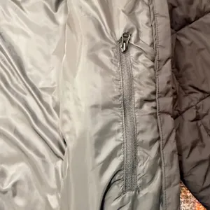 Roxy Womens Black Quilted Grid Puffer Jacket Funnel Neck Full Zip Sporty Sz S thumbnail 12