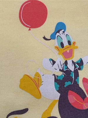 Disney Parks Play in the Park Yellow Pocket T Shirt XS Mickey Mouse Friends EUC thumbnail 7