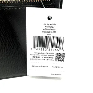 Kate Spade Staci Medium L-Zip Wristlet Wallet in Black Leather wlr00134 thumbnail 3