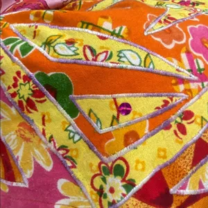 Sandy Starkman Boho Floral Jacket Pink Size L thumbnail 14