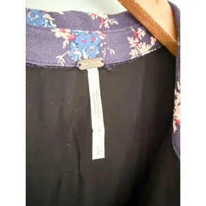 Free People | NWOT Nora Midi Dress Floral‎ Shirt Dress Boho Prairie | Sz S thumbnail 6
