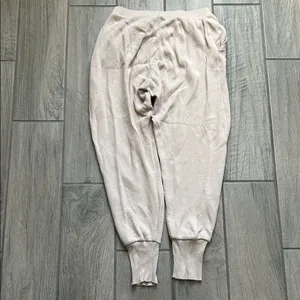 Zara Women's Cream Joggers thumbnail 4