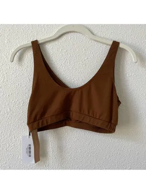 Reformation Proclaim Everyday Bralette Ella Nude Size L (D-DDD Cup) Minimalist thumbnail 2