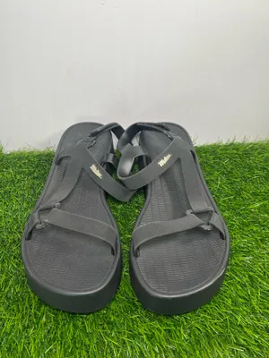 Melissa Platform Sandals Black Adjustable Straps Size 10 US Excellent Condition thumbnail 2