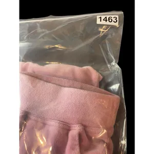 Juicy Couture Velour Dusty Rose Mauve Juicy Rhinestone Spell out Jogger Pants S thumbnail 14