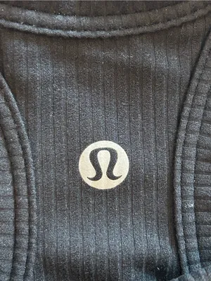 Lululemon Ribbed Nulu High-Neck Yoga Bra | Black thumbnail 5