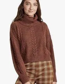 Brown  Turtle Neck Sweater thumbnail 1