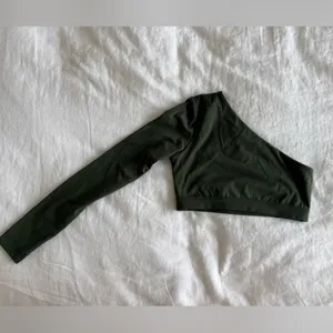 Set Active One-Shoulder Long Sleeve Bra thumbnail 2