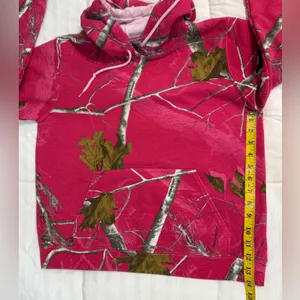 Realtree Pink camo Hoodie pullover sweatshirt thumbnail 5